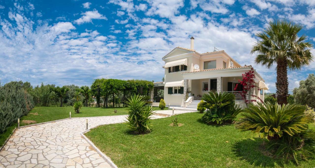 Violet Luxury Villa Kalligoni Exterior photo