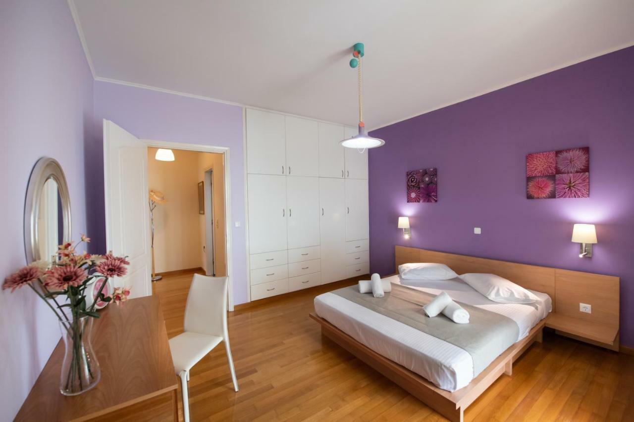 Violet Luxury Villa Kalligoni Exterior photo